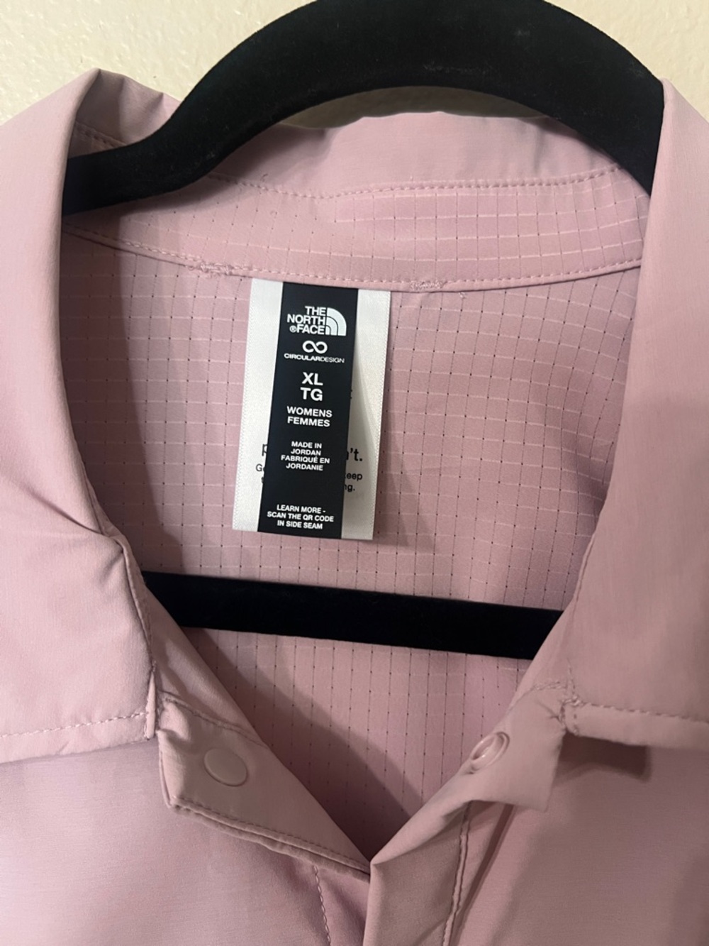 The North Face Women's Light-Range Button-Down Shirt - Dusty Rose - Picture 3 of 6
